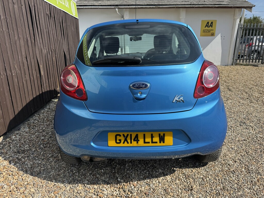 Ford KA Hatchback 1.2 Edge 2014 Blue #5