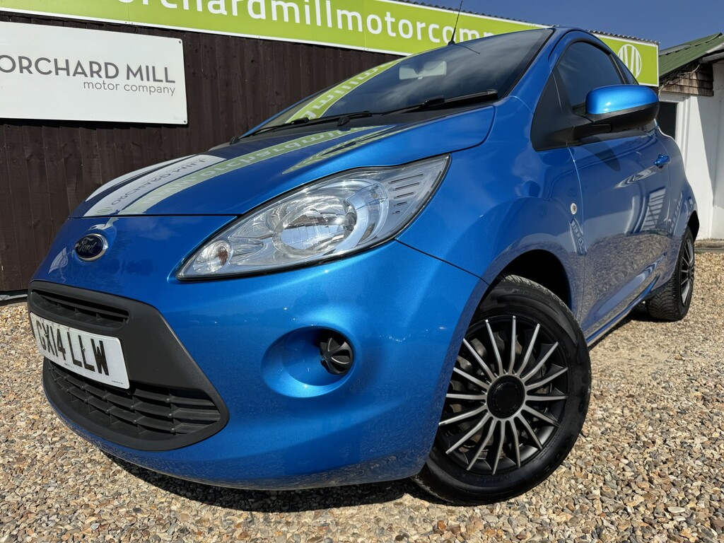 Ford KA Hatchback 1.2 Edge 2014 Blue