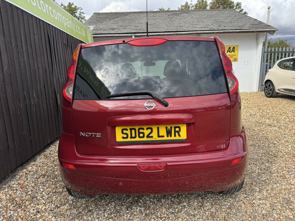 Nissan Note Hatchback 1.4 16V N-tec 2012 Red #5