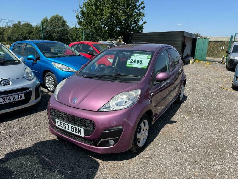 Peugeot 107 1.0 12V Allure Euro CE63BBN Purple #2