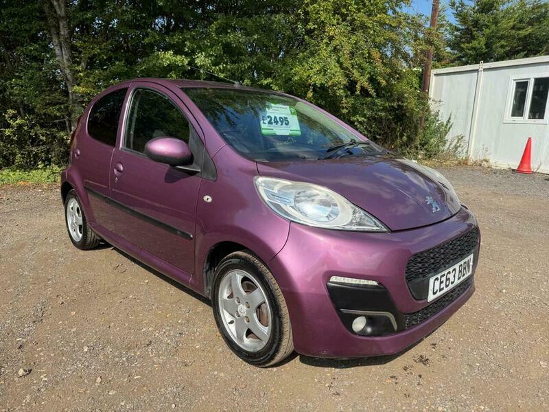 Peugeot 107 1.0 12V Allure Euro CE63BBN Purple #6