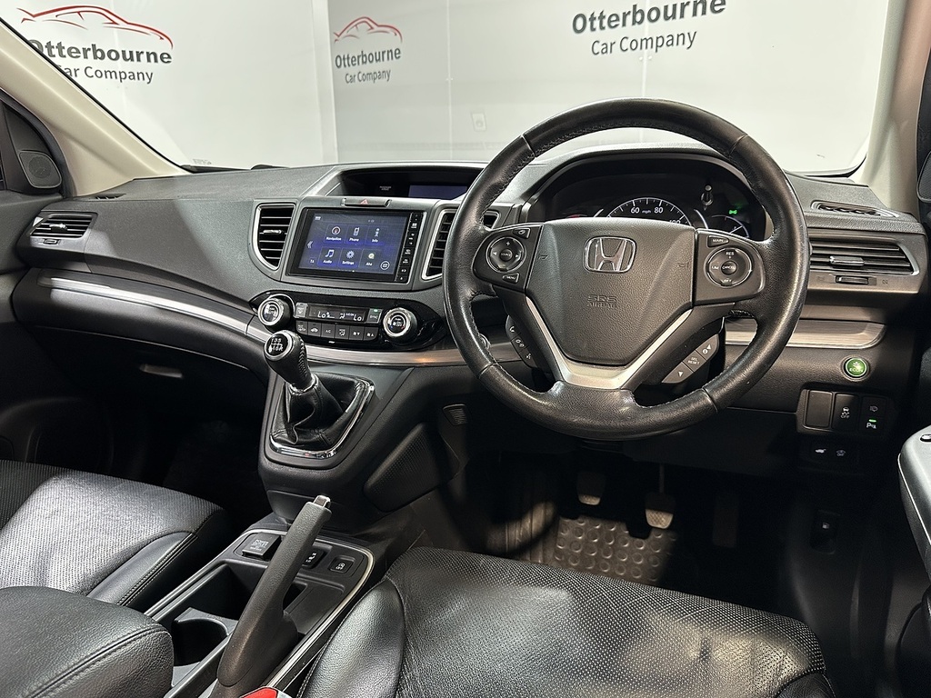 Honda Cr-V I-dtec Ex White #4