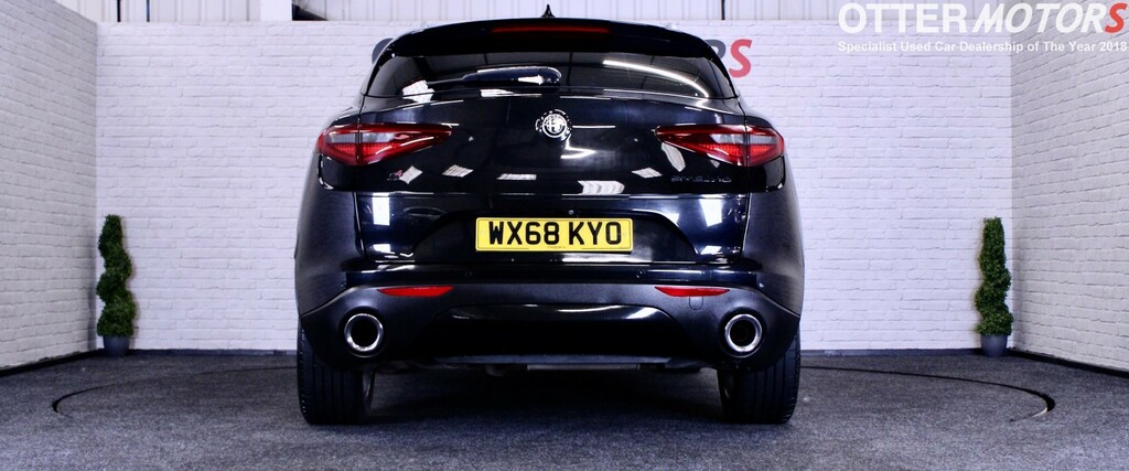 Alfa Romeo Stelvio Suv 2.2 Stelvio 2.2 Turbo 210Hp Awd Special WX68KYO Black #5