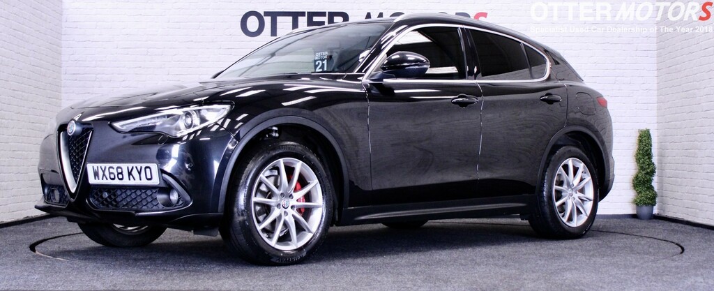Alfa Romeo Stelvio Suv 2.2 Stelvio 2.2 Turbo 210Hp Awd Special Black