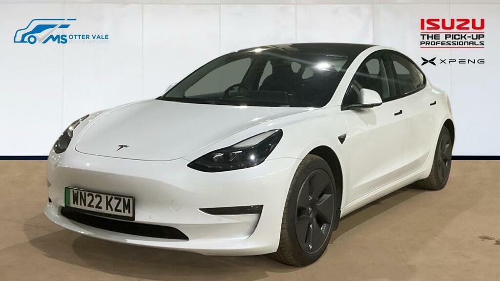 Tesla Model 3 Dual Motor Long Range Saloon 4 White #2