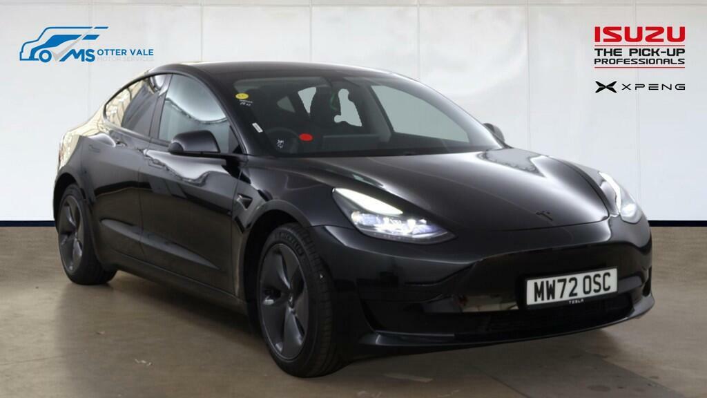 Tesla Model 3 Saloon Rwd 241 Bhp Black