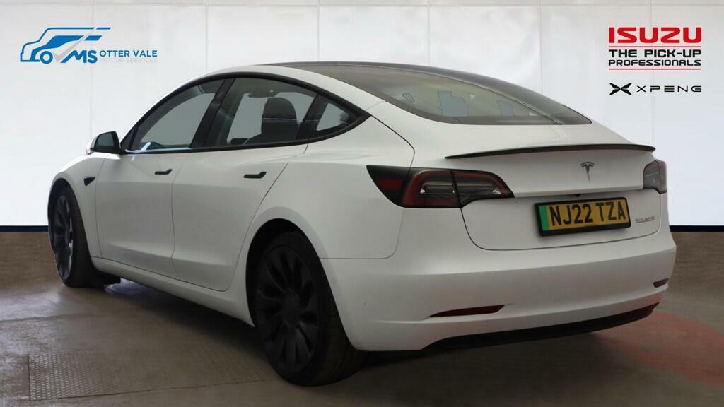 Tesla Model 3 Dual Motor Performance Saloon White #3
