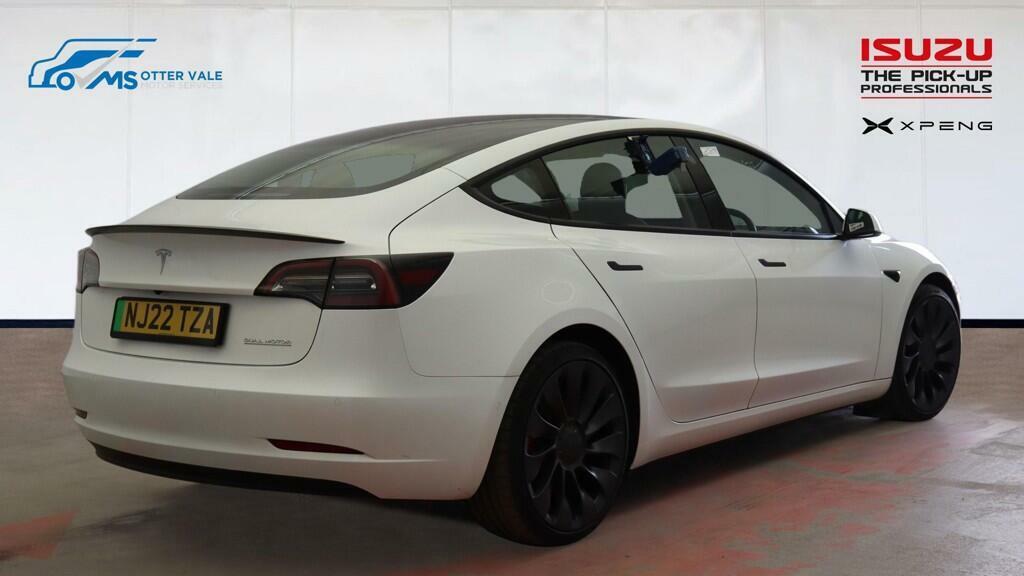 Tesla Model 3 Dual Motor Performance Saloon White #4