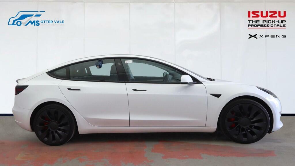 Tesla Model 3 Dual Motor Performance Saloon White #6