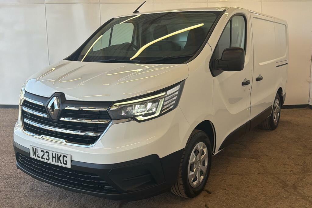 Renault Trafic 2.0 Dci Blue Sl28 Business Panel Van M White #3