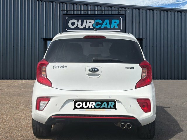 Kia Picanto 2018 1.25 Gt-line Hatchback Euro White #4