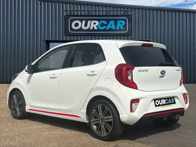 Kia Picanto 2018 1.25 Gt-line Hatchback Euro White #5