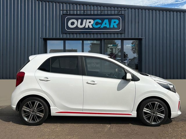 Kia Picanto 2018 1.25 Gt-line Hatchback Euro White #2
