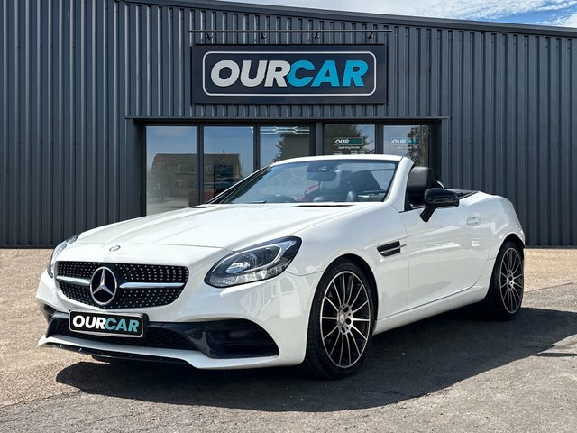 Mercedes-Benz SLC 2016 2.1 Slc250d Amg Line Convertible G White