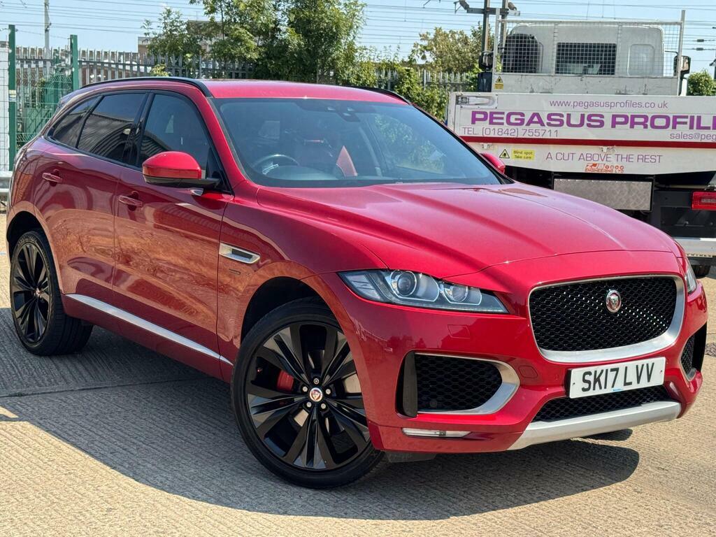 Jaguar F-Pace 3.0 D300 V6 S Awd Euro 6 S S Red #5