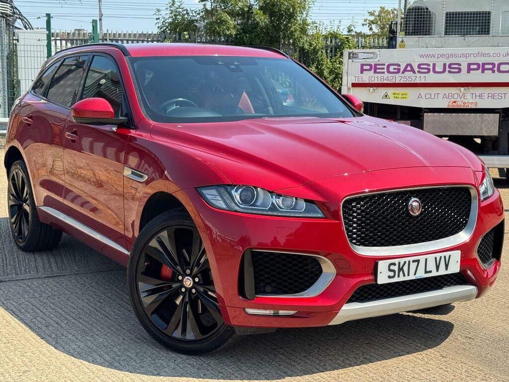 Jaguar F-Pace 3.0 D300 V6 S Awd Euro 6 S S Red #4
