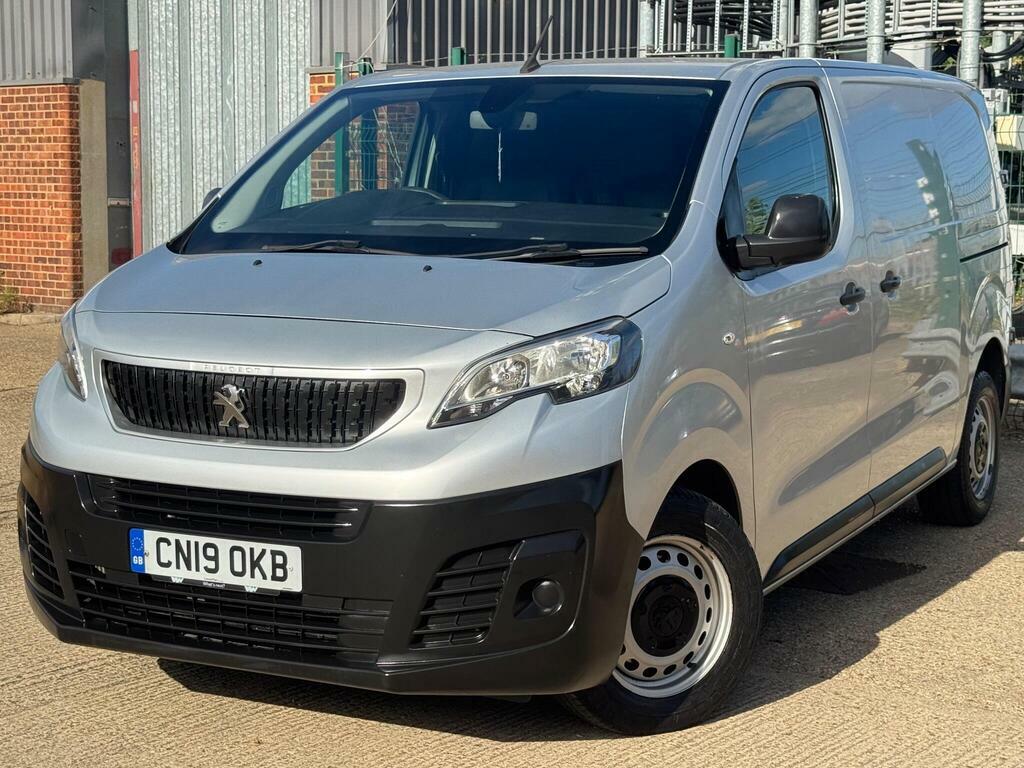 Peugeot Expert 2.0 Bluehdi 1400 Professional Standard Panel Van M Silver #2