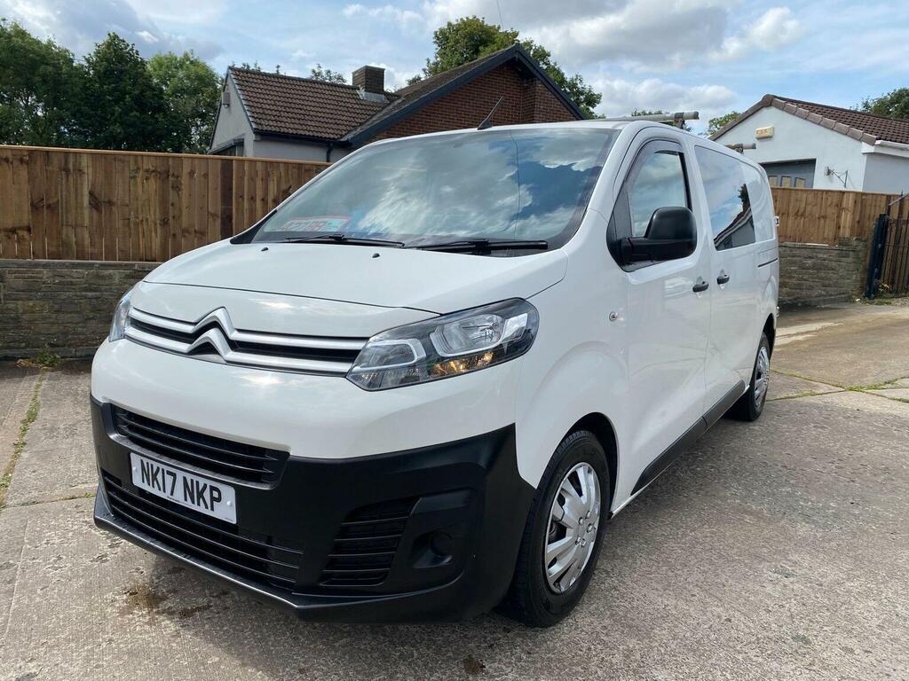 Citroen Dispatch 2.0 Bluehdi 1400 M Crew Van Mwb Euro 6 Ss 6Dr White