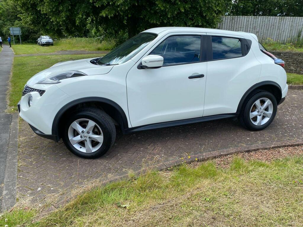 Nissan Juke 1.6 Visia Euro 6 White #2