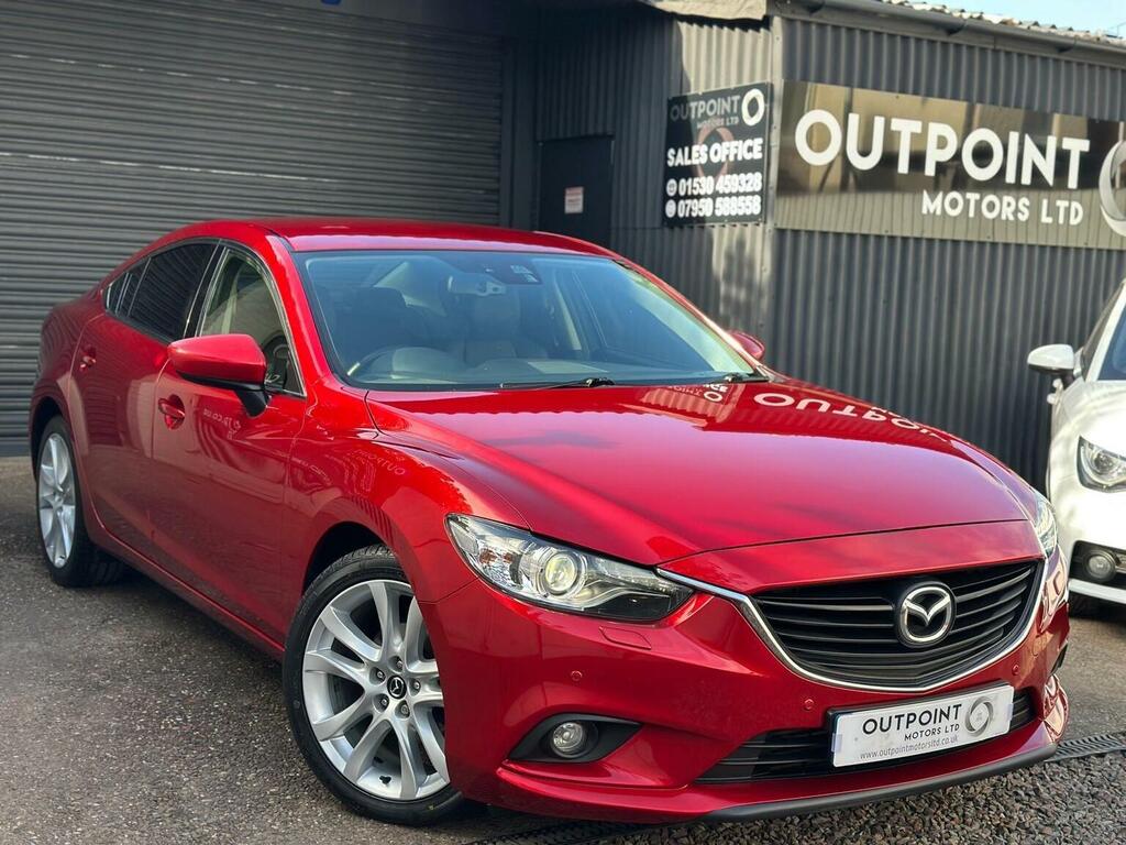 Mazda 6 Saloon 2.2 Skyactiv-d Sport Nav Euro 6 Ss Red