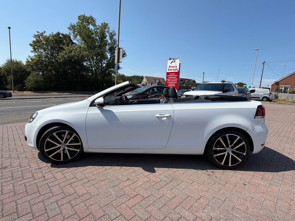 Volkswagen Golf 1.4 Tsi Gt Cabriolet Dsg Euro 5 160 Ps White #4