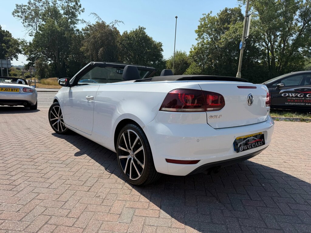 Volkswagen Golf 1.4 Tsi Gt Cabriolet Dsg Euro 5 160 Ps White #5