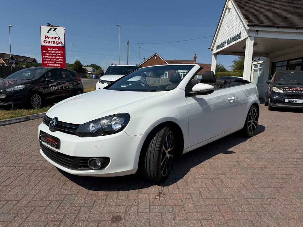 Volkswagen Golf 1.4 Tsi Gt Cabriolet Dsg Euro 5 160 Ps White #3