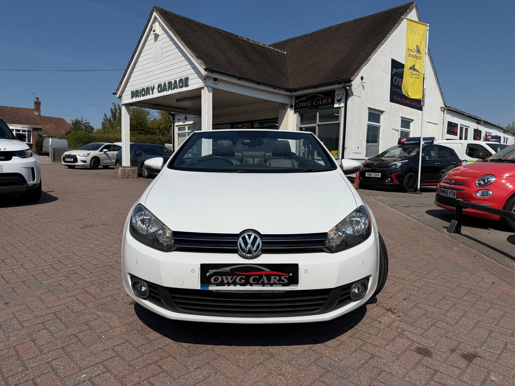 Volkswagen Golf 1.4 Tsi Gt Cabriolet Dsg Euro 5 160 Ps White #2
