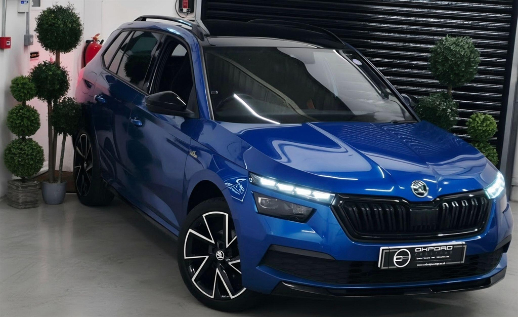 Skoda Kamiq 1.5 Tsi Act Monte Carlo Euro 6 Ss Blue
