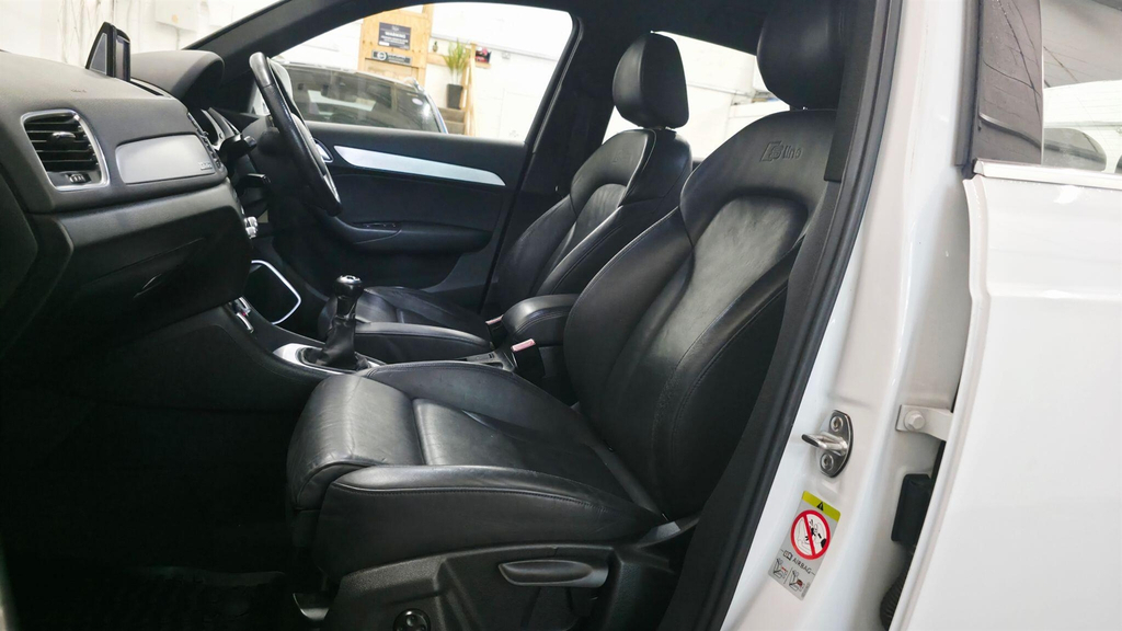 Audi Q3 2.0 Tdi S Line Quattro Euro 5 Ss White #4