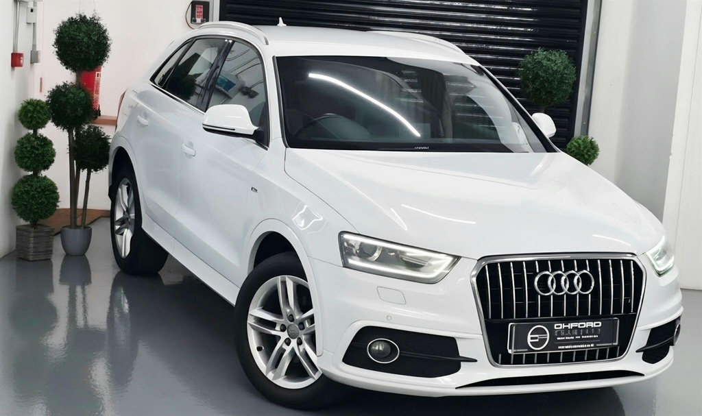 Audi Q3 2.0 Tdi S Line Quattro Euro 5 Ss White