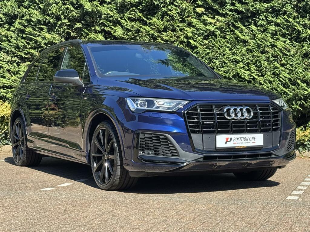 Audi Q7 3.0 Tfsi V6 55 Black Edition Suv Tiptro Blue
