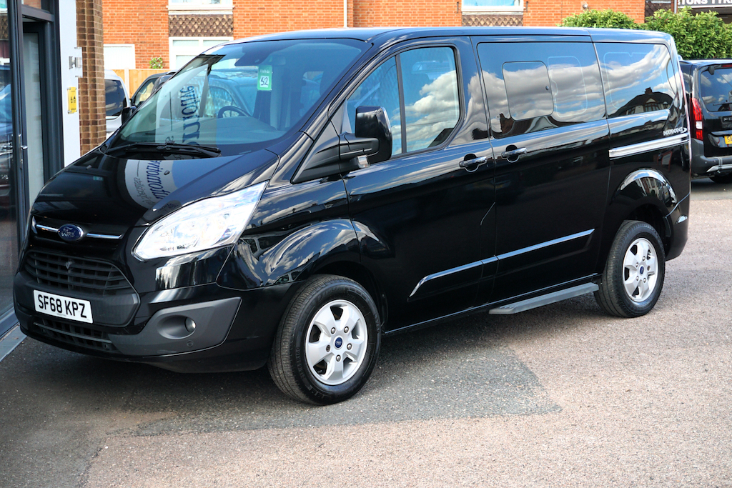 Ford Tourneo Custom 5 Seat Wheelchair Accessible Disabled Access Ramp Silver #14