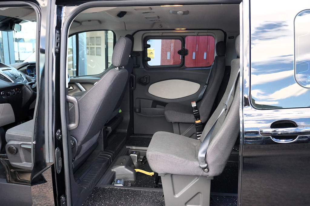 Ford Tourneo Custom 5 Seat Wheelchair Accessible Disabled Access Ramp Silver #12