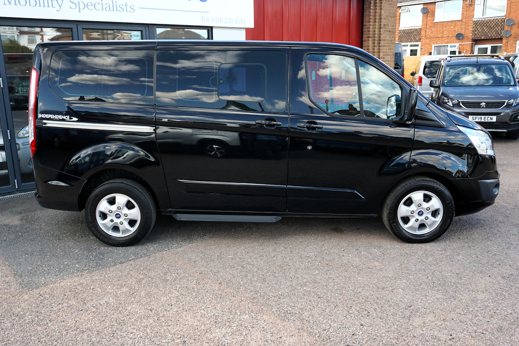 Ford Tourneo Custom 5 Seat Wheelchair Accessible Disabled Access Ramp Silver #15