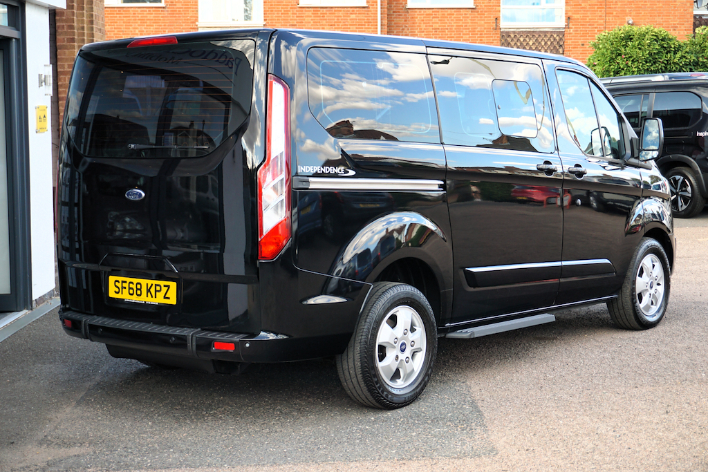 Ford Tourneo Custom 5 Seat Wheelchair Accessible Disabled Access Ramp Silver #17