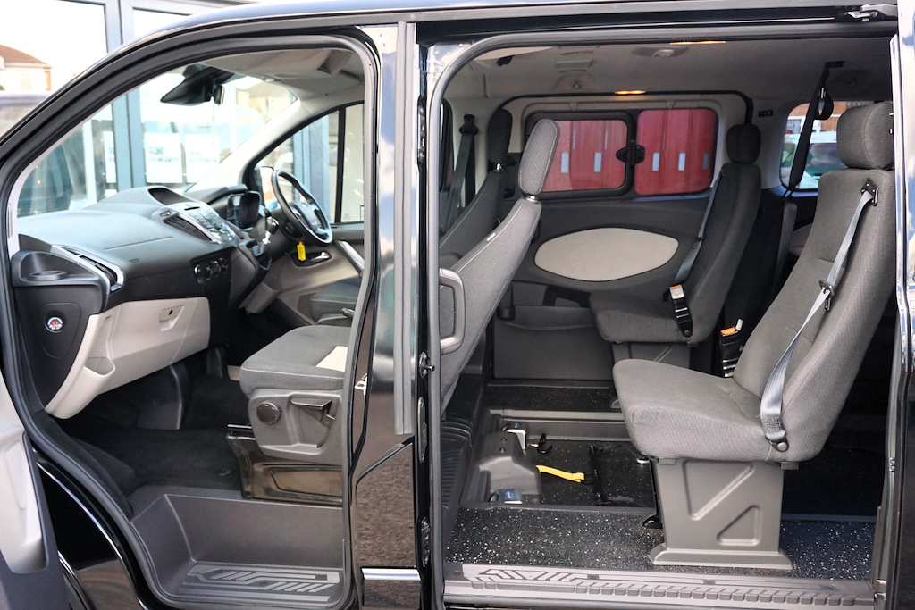 Ford Tourneo Custom 5 Seat Wheelchair Accessible Disabled Access Ramp Silver #11