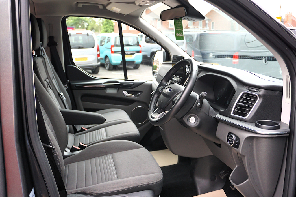 Ford Tourneo Custom 7 Seats, 2.0 Tdci Wheelchair Accessible Vehicle Wa White #10