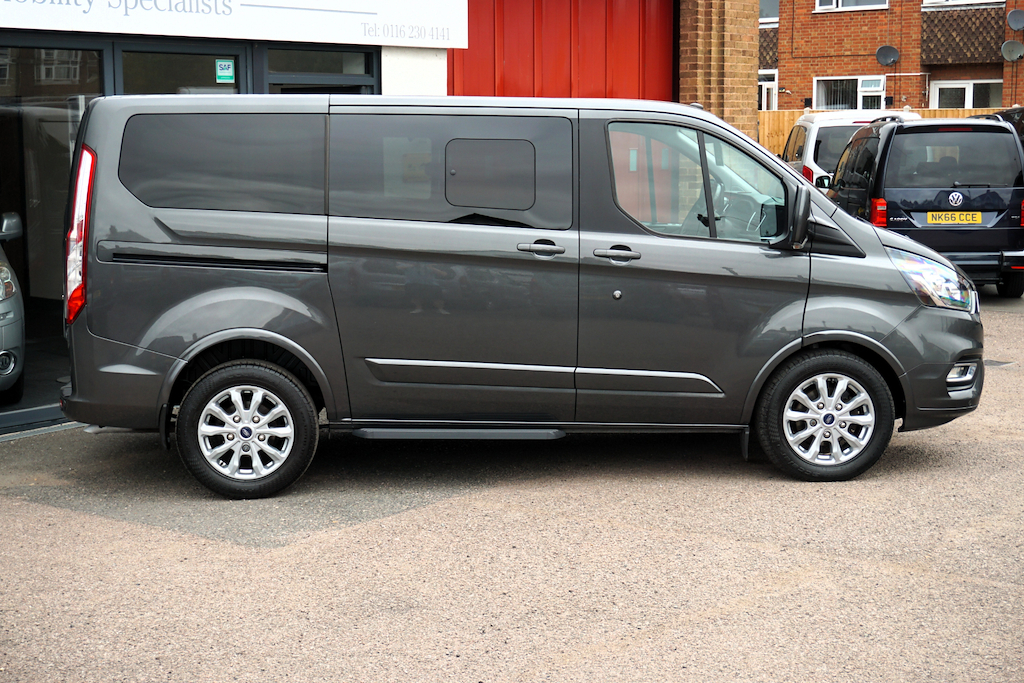 Ford Tourneo Custom 7 Seats, 2.0 Tdci Wheelchair Accessible Vehicle Wa White #16