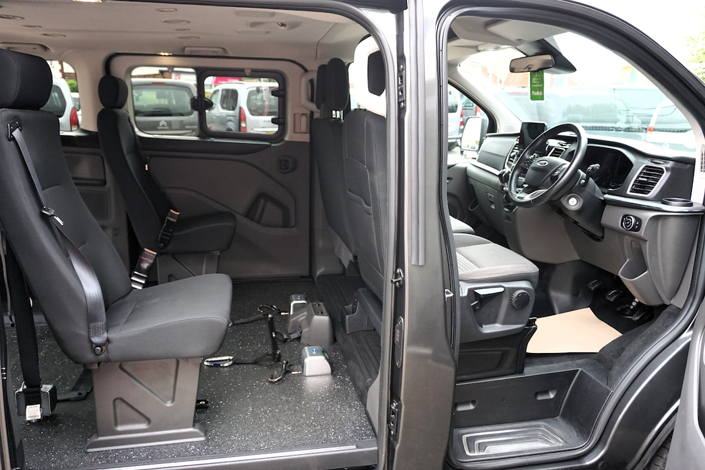 Ford Tourneo Custom 7 Seats, 2.0 Tdci Wheelchair Accessible Vehicle Wa White #11
