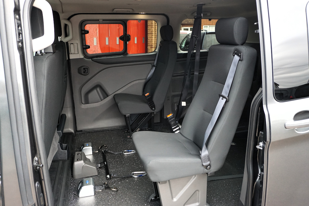 Ford Tourneo Custom 7 Seats, 2.0 Tdci Wheelchair Accessible Vehicle Wa White #15