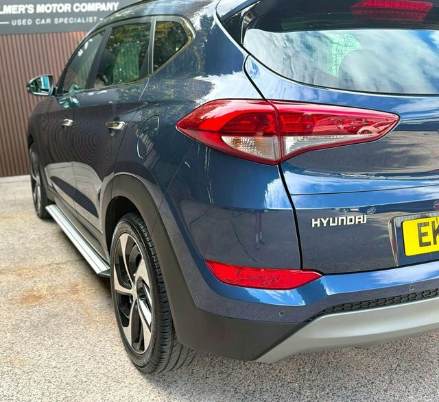Hyundai Tucson 2017 2.0 Crdi Premium Se 4Wd Euro 6 Blue #5