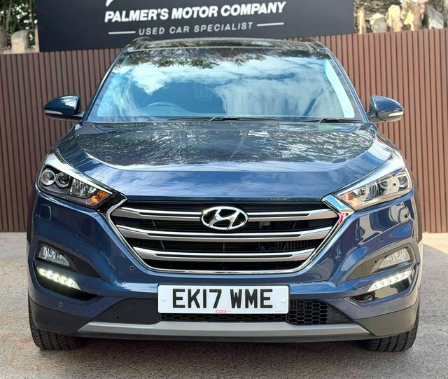 Hyundai Tucson 2017 2.0 Crdi Premium Se 4Wd Euro 6 Blue #6