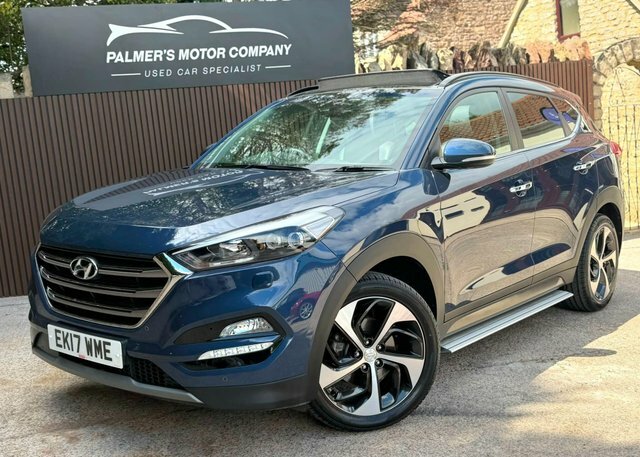 Hyundai Tucson 2017 2.0 Crdi Premium Se 4Wd Euro 6 Blue #3