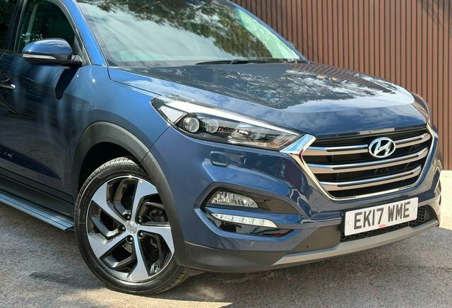 Hyundai Tucson 2017 2.0 Crdi Premium Se 4Wd Euro 6 Blue #4