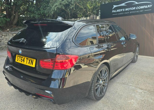 BMW 3 Series 2014 3.0 335D M Sport Touring Xdrive Euro 6 Black #5