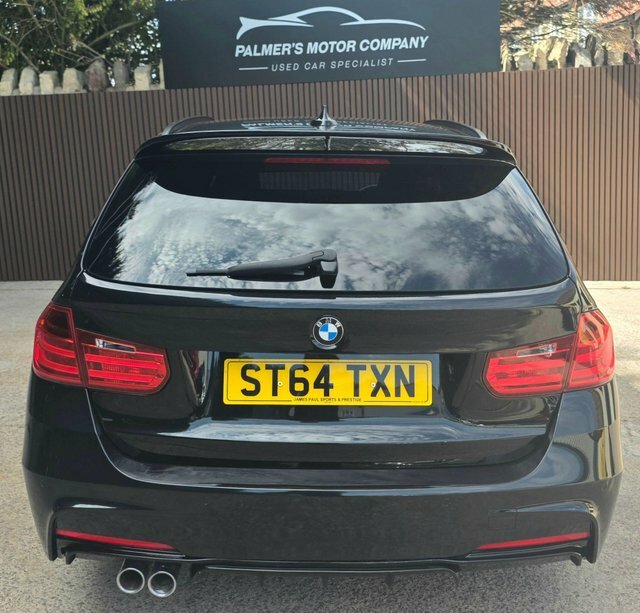 BMW 3 Series 2014 3.0 335D M Sport Touring Xdrive Euro 6 Black #3