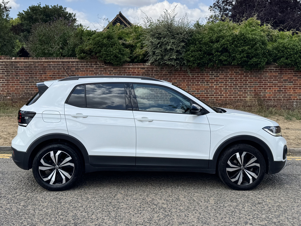 Volkswagen T-Cross 1.0 Tsi 110 Black Edition KO23RZW White #3