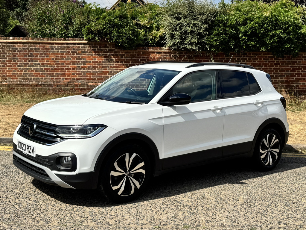 Volkswagen T-Cross 1.0 Tsi 110 Black Edition KO23RZW White #5