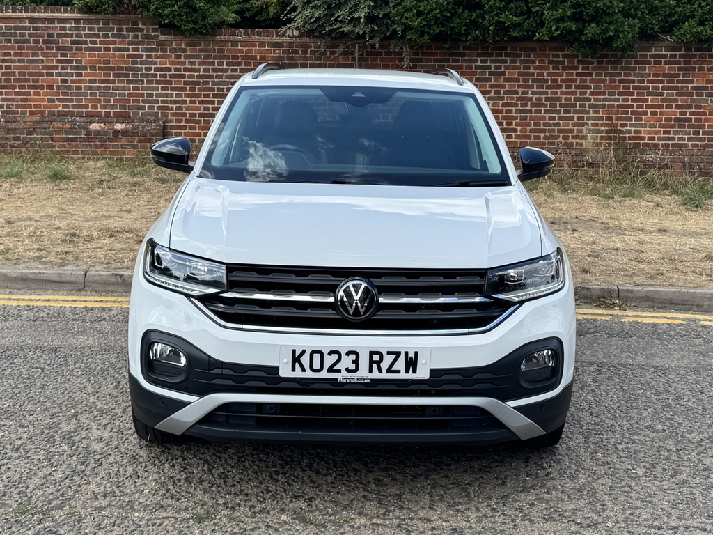 Volkswagen T-Cross 1.0 Tsi 110 Black Edition KO23RZW White #2
